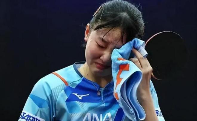 0-3日本張本美和被打哭WTT金奈站：攜早田希娜女單沖冠(圖5)